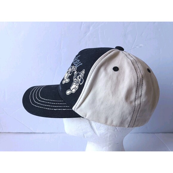 Disney Parks Mickey Mouse Hat Black Authentic Original Baseball Cap Embroidered - Picture 4 of 8